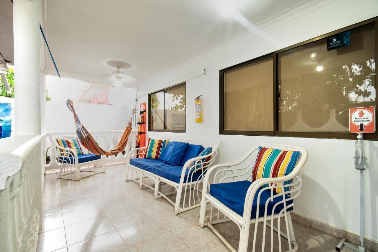 Hostal Palo Alto San Andrés Buitenkant foto