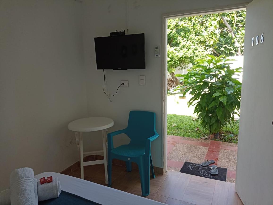 Hostal Palo Alto San Andrés Buitenkant foto