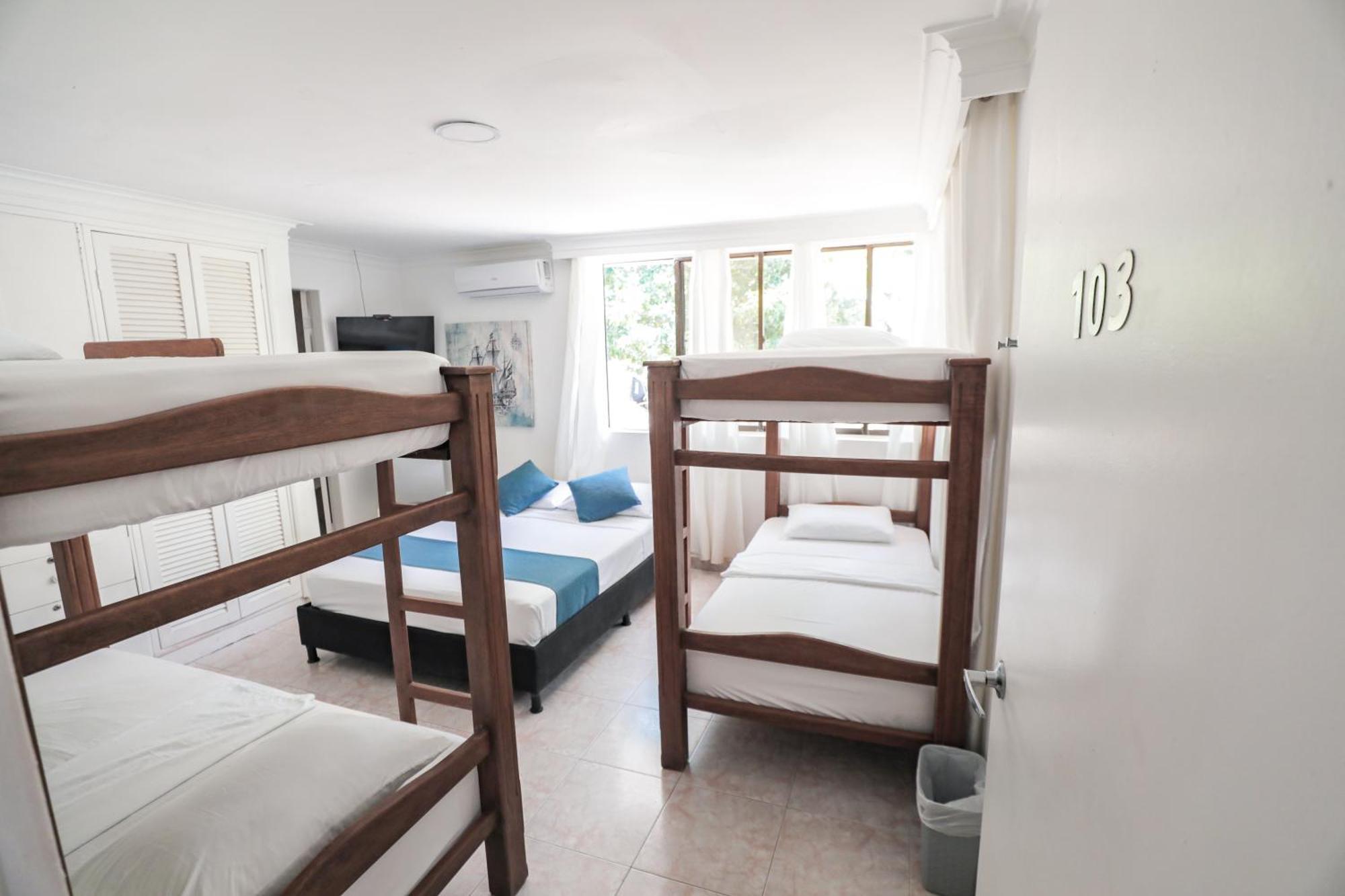 Hostal Palo Alto San Andrés Buitenkant foto