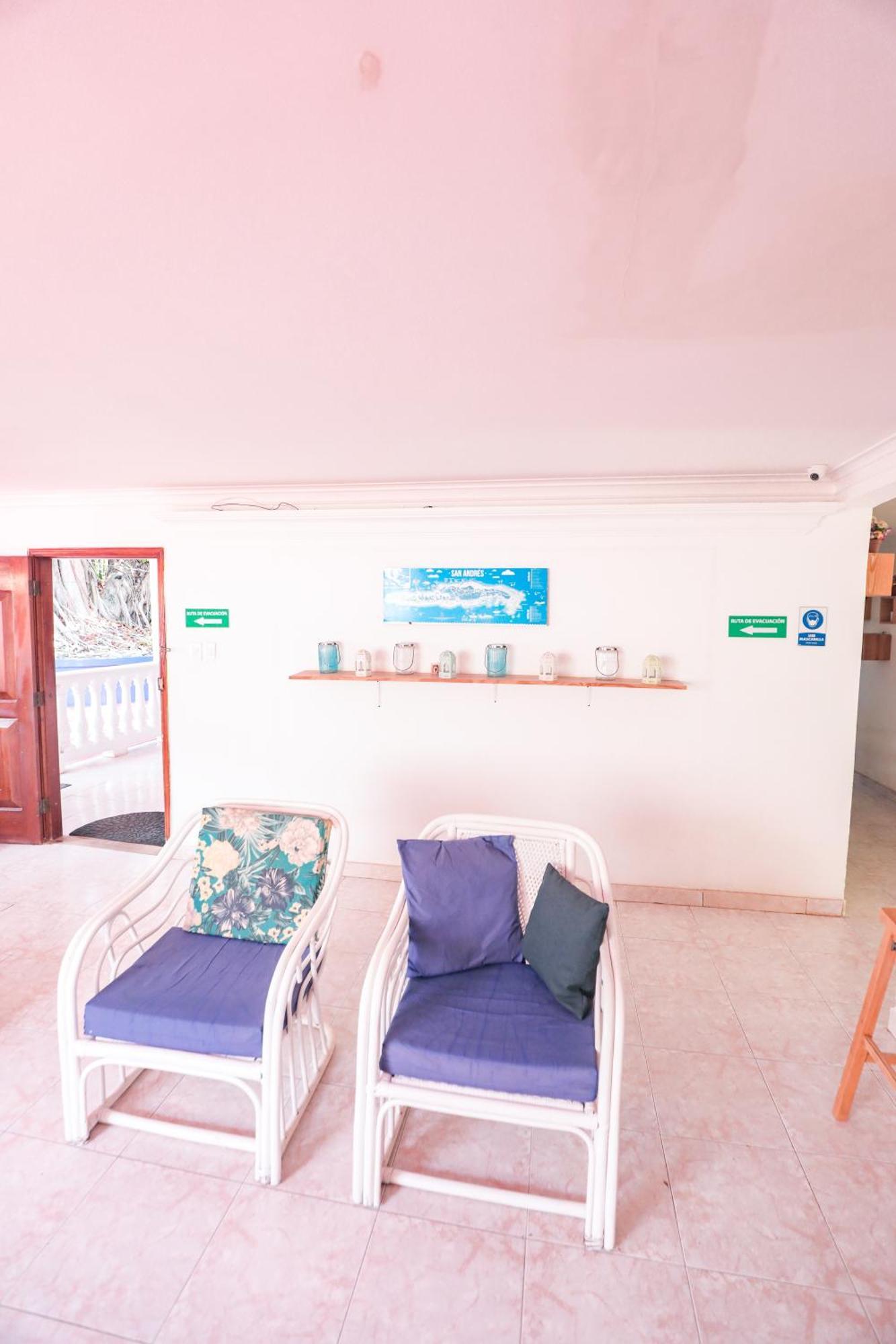 Hostal Palo Alto San Andrés Buitenkant foto