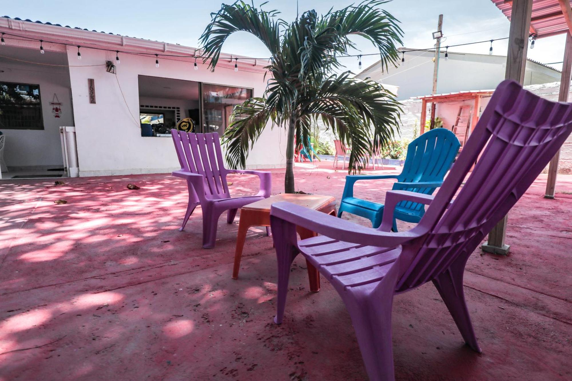 Hostal Palo Alto San Andrés Buitenkant foto